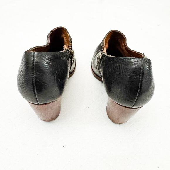 Kork Ease Holmes Bootie Natalya Wedge Boot Heeled Black Size 5 - Picture 2 of 4